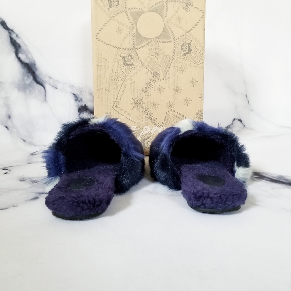 Free People Daylights Slipper in Sapphire Blue - Picture 9 of 15